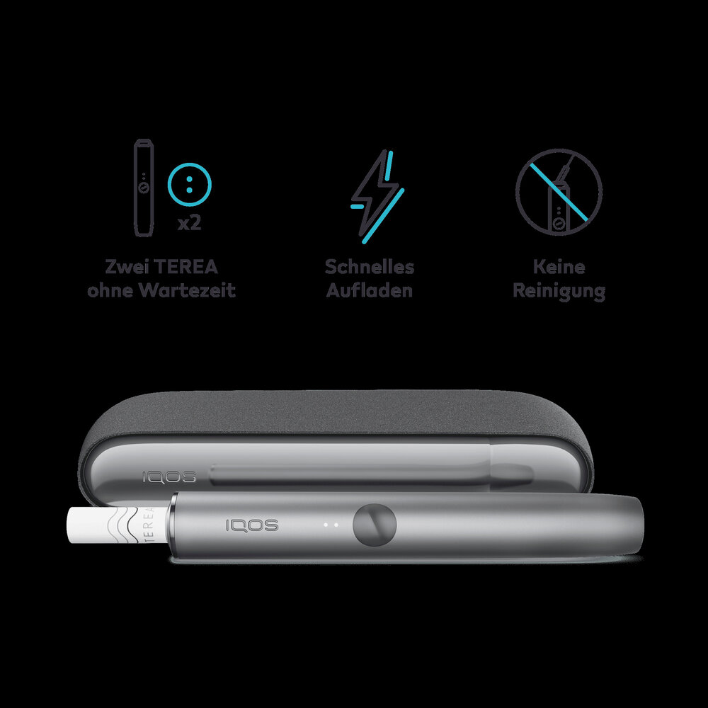 Iqos Iqos - Iluma - Kit Pebble - Gray - inkl. Pocket Charger, USB-Ladekabel & USB-Netzteil Iqos Iqos - Iluma - Kit Pebble - Gray - inkl. Pocket Charger, USB-Ladekabel & USB-Netzteil