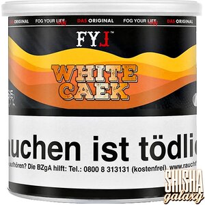 Fog Your Law White Caek (65g) - Pfeifentabak