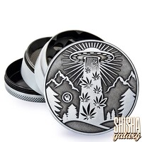 Metall Grinder - 420 Aliens - Ø 60 mm - 4 Teilig - Silver