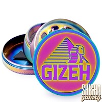 Metall Grinder - Icy Gizeh Logo - Ø 60 mm - 4 Teilig - Rainbow