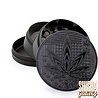 Fire Flow Fire Flow - Metall Grinder - Black Leaves 36 - Ø 50 mm - 4 Teilig - Black Fire Flow Fire Flow - Metall Grinder - Black Leaves 36 - Ø 50 mm - 4 Teilig - Black