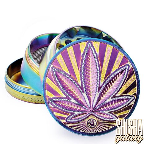 Fire Flow Fire Flow - Metall Grinder - Icy Highlife - Ø 50 mm - 4 Teilig - Rainbow Fire Flow Fire Flow - Metall Grinder - Icy Highlife - Ø 50 mm - 4 Teilig - Rainbow