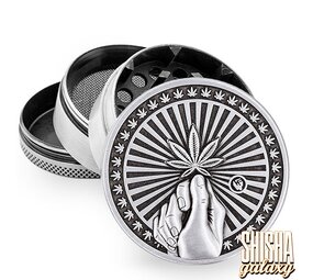 Fire Flow Metall Grinder - Hope - Ø 50 mm - 4 Teilig - Silver Fire Flow Metall Grinder - Hope - Ø 50 mm - 4 Teilig - Silver