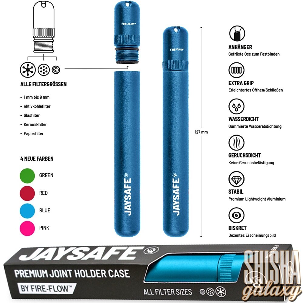 Fire Flow Fire Flow - Jaysafe - Joint Case - Aluminium - Blue Fire Flow Fire Flow - Jaysafe - Joint Case - Aluminium - Blue