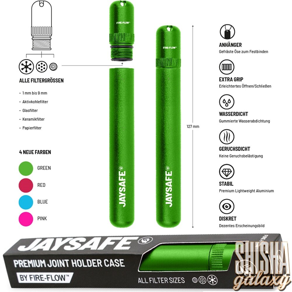 Fire Flow Fire Flow - Jaysafe - Joint Case - Aluminium - Green Fire Flow Fire Flow - Jaysafe - Joint Case - Aluminium - Green