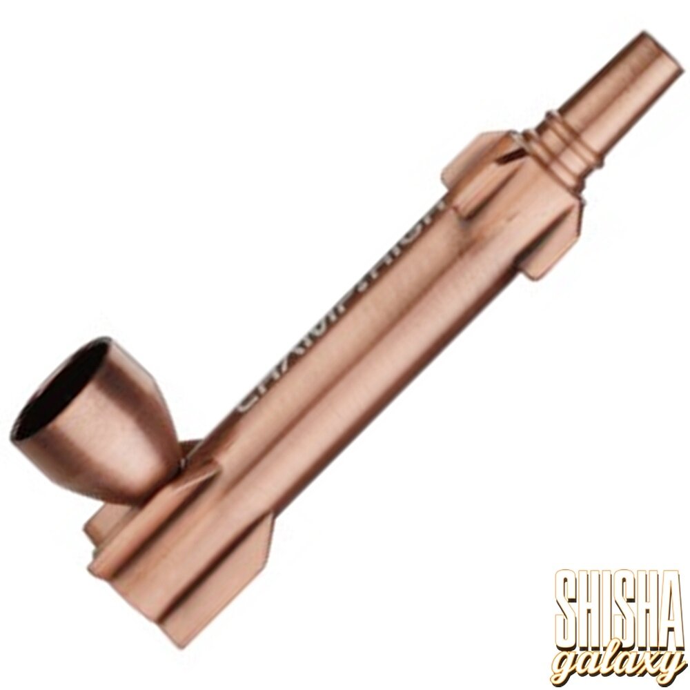 High Champ Champ High - Spaceship Metal - 9 cm - Metall Handpfeife inkl. Sieb - Bronze High Champ Champ High - Spaceship Metal - 9 cm - Metall Handpfeife inkl. Sieb - Bronze