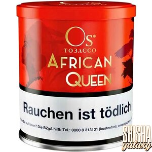 O´s Tobacco African Queen (65g) - Pfeifentabak