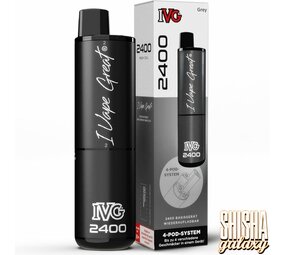 IVG IVG 2400 - Pod Kit - Akku 1000 mAh - Grey IVG IVG 2400 - Pod Kit - Akku 1000 mAh - Grey