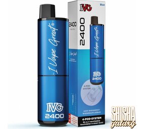 IVG IVG 2400 - Pod Kit - Akku 1000 mAh - Blue IVG IVG 2400 - Pod Kit - Akku 1000 mAh - Blue