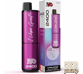 IVG IVG 2400 - Pod Kit - Akku 1000 mAh - Purple IVG IVG 2400 - Pod Kit - Akku 1000 mAh - Purple