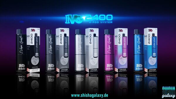 IVG IVG 2400 - Strawberry Watermelon - Liquid Pod - 2 ml - Nikotin 20 mg - 2er Pack (4 ml) IVG IVG 2400 - Strawberry Watermelon - Liquid Pod - 2 ml - Nikotin 20 mg - 2er Pack (4 ml)