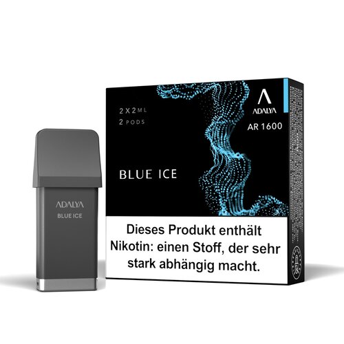 Adalya Adalya AR 1600 - Blue Ice - Liquid Pod - 2 ml - Nikotin 12 mg - 2er Pack (4 ml)