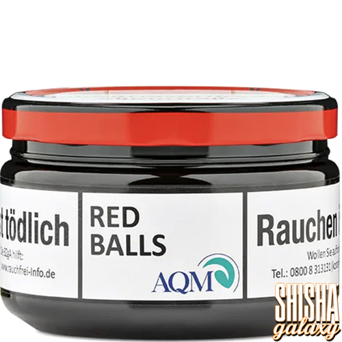 Aqua Mentha Red Balls (100g) - Pfeifentabak