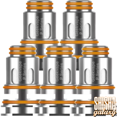 Geek Vape Geek Vape - P Series - Heads/Coils - 0,15 Ohm - Verdampferköpfe - 5er Pack Geek Vape Geek Vape - P Series - Heads/Coils - 0,15 Ohm - Verdampferköpfe - 5er Pack