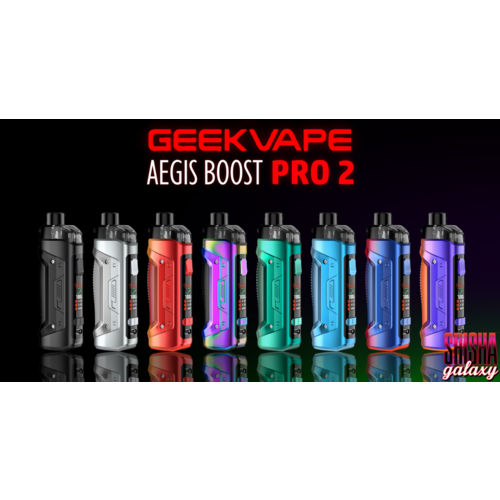 Geek Vape Geek Vape - Aegis Boost Pro 2 - Black - E-Zigarette (Set)