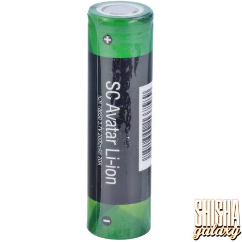 SC 600 SC - 18650er - 2000 MAH - 3,7 V - Akkuzelle