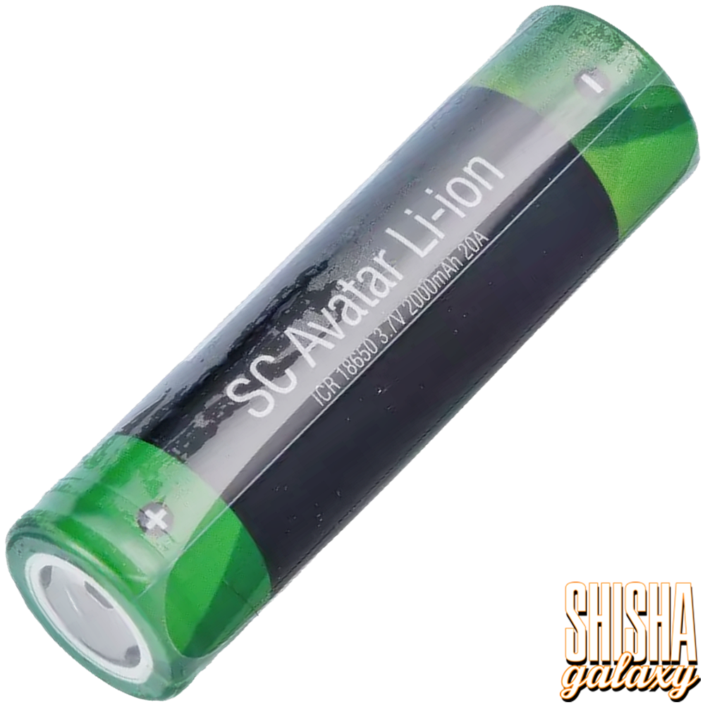 SC 600 SC Avatar Li-ion- 18650er - 2000 MAH - 3,7 V - Akkuzelle