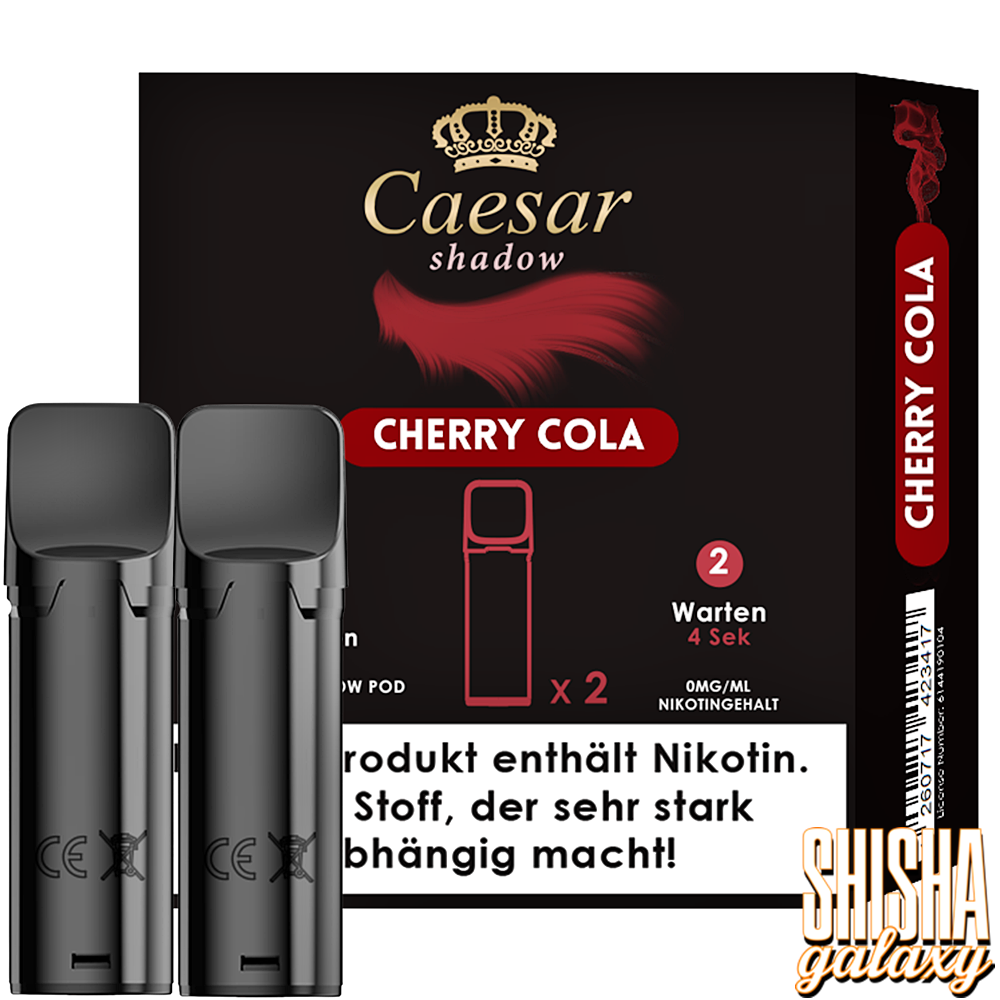 Caesar Caesar Shadow - Cherry Cola - Liquid Pod - 2 ml - Nikotin 20 mg - 2er Pack (4ml)