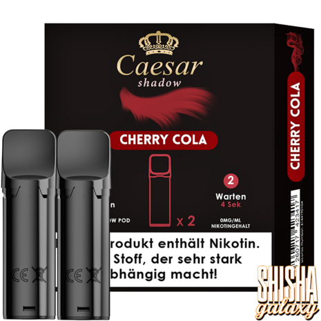 Caesar Caesar Shadow - Cherry Cola - Liquid Pod - 2 ml - Nikotin 20 mg - 2er Pack (4ml)