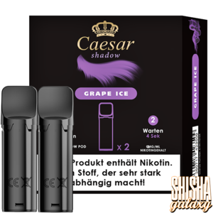 Caesar Grape Ice - Liquid Pod - Nikotin 20 mg - 2er Pack