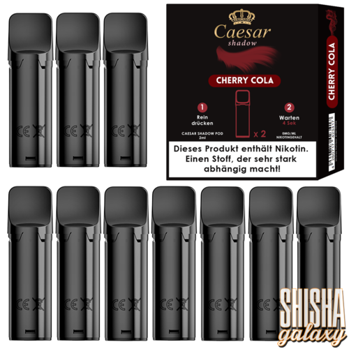 Caesar Caesar Shadow - Cherry Cola - Liquid Pod - 2 ml - Nikotin 20 mg - 10er Pack