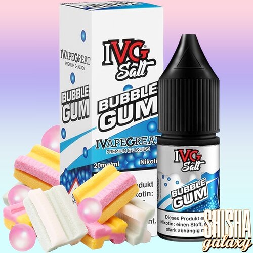 IVG IVG Salt - Bubble Gum - Liquid - Nikotin 20 mg/ml