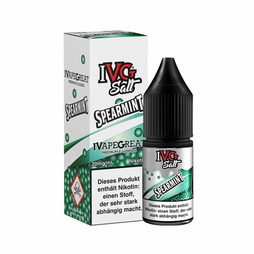 IVG IVG Salt - Spearmint - Liquid - Nikotin 20 mg/ml