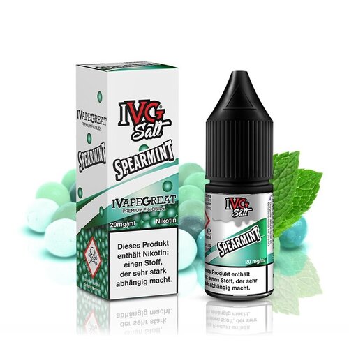 IVG IVG Salt - Spearmint - Liquid - Nikotin 20 mg/ml