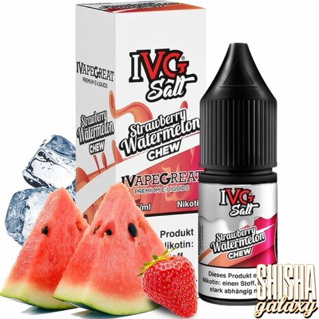 IVG IVG Salt - Strawberry Watermelon Chew - E-Liquid - Nikotin 20 mg/ml IVG IVG Salt - Strawberry Watermelon Chew - E-Liquid - Nikotin 20 mg/ml