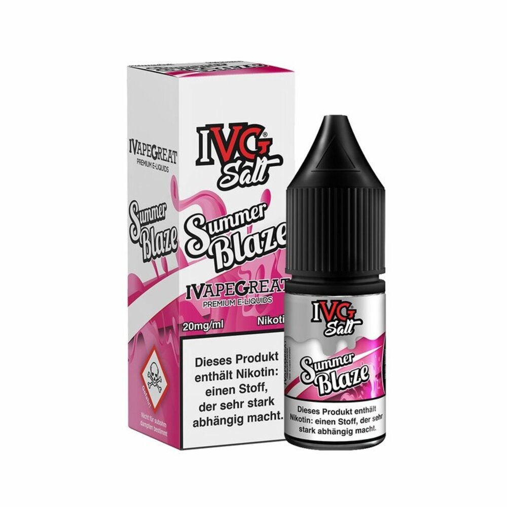 IVG IVG Salt - Summer Blaze - E-Liquid - Nikotin 10 mg/ml IVG IVG Salt - Summer Blaze - E-Liquid - Nikotin 10 mg/ml