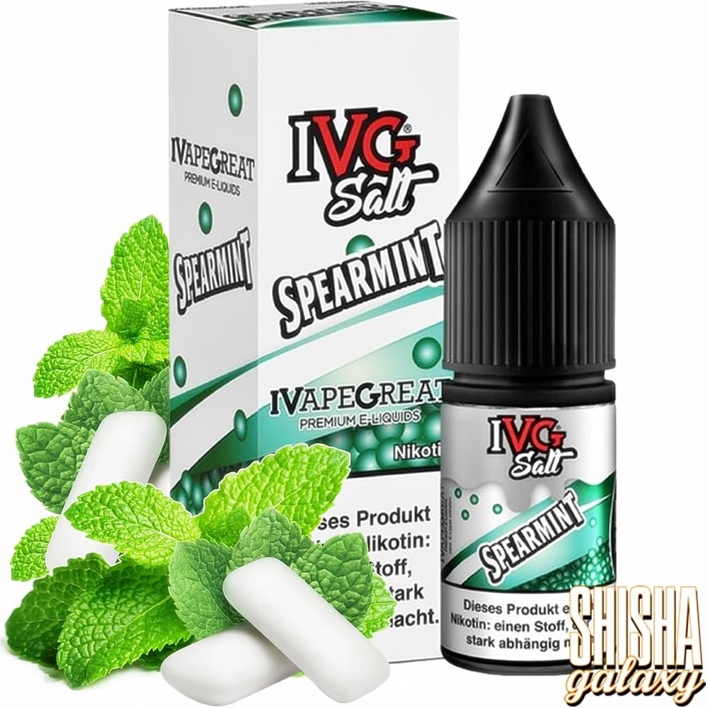 IVG IVG Salt - Spearmint - E-Liquid - Nikotin 10 mg/ml IVG IVG Salt - Spearmint - E-Liquid - Nikotin 10 mg/ml