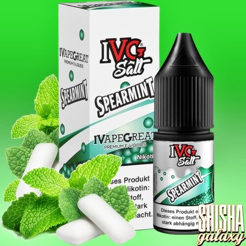 IVG IVG Salt - Spearmint - Liquid - Nikotin 10 mg/ml