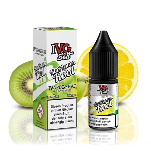 IVG IVG Salt - Kiwi Lemon Kool - Liquid - Nikotin 10 mg/ml