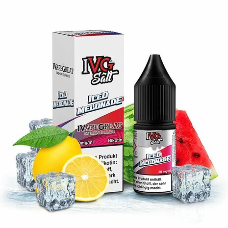 IVG IVG Salt - Iced Melonade - E-Liquid - Nikotin 10 mg/ml IVG IVG Salt - Iced Melonade - E-Liquid - Nikotin 10 mg/ml