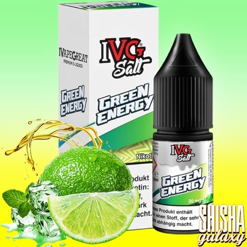 IVG IVG Salt - Green Energy - Liquid - Nikotin 10 mg/ml