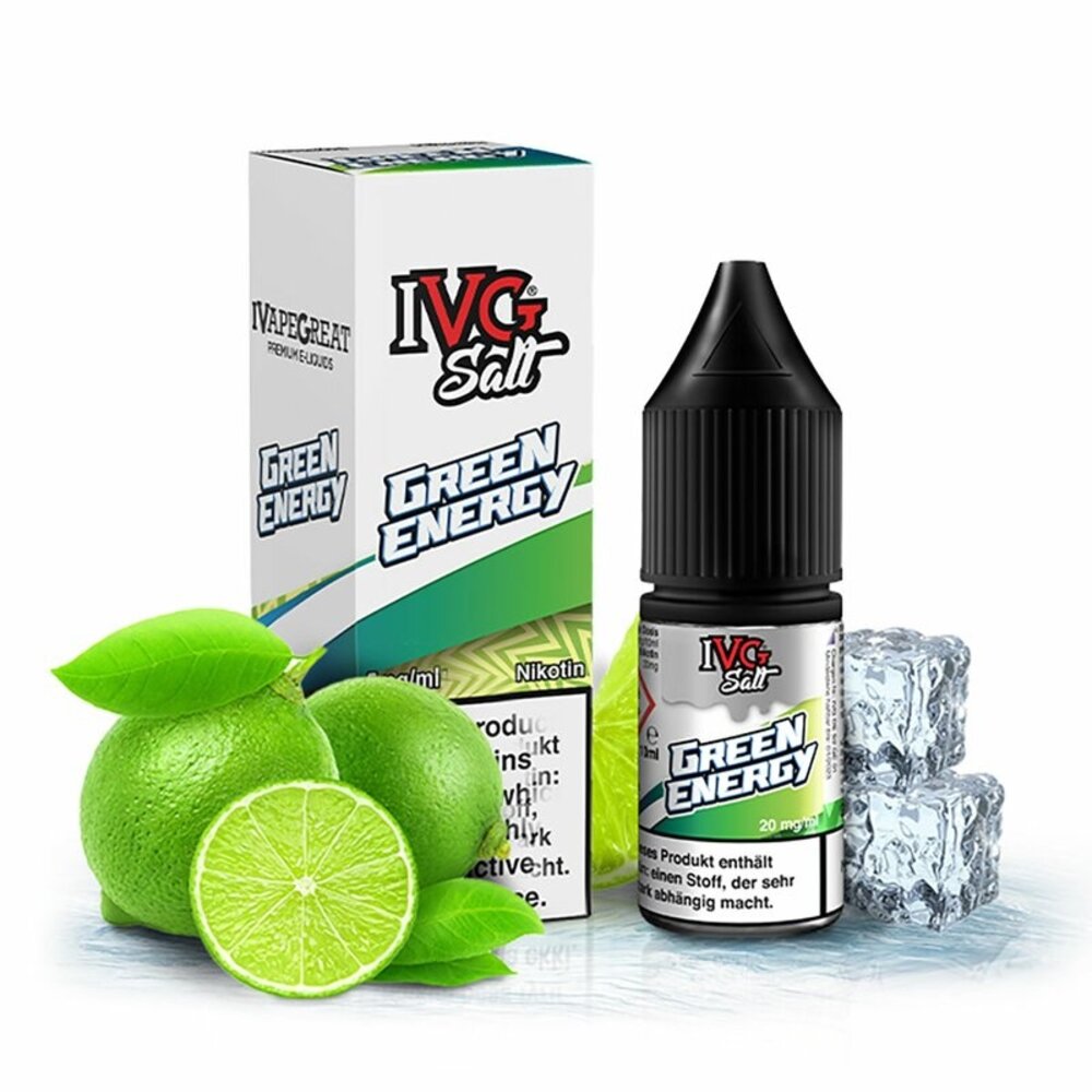 IVG IVG Salt - Green Energy - E-Liquid - Nikotin 10 mg/ml IVG IVG Salt - Green Energy - E-Liquid - Nikotin 10 mg/ml