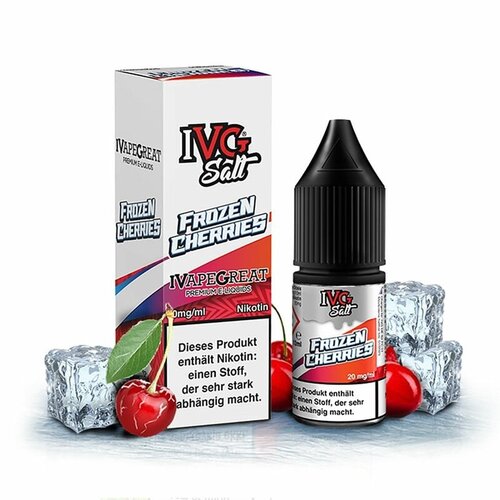 IVG IVG Salt - Frozen Cherries - Liquid - Nikotin 10 mg/ml
