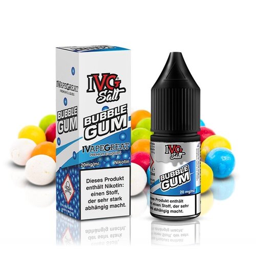 IVG IVG Salt - Bubble Gum - Liquid - Nikotin 10 mg/ml