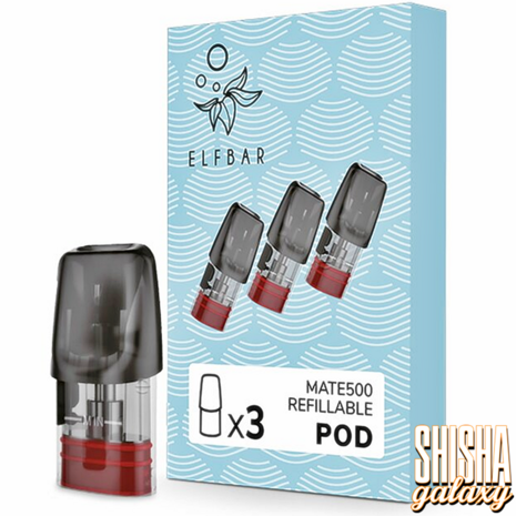 Elfbar Elfbar - Mate 500 - Leer-Pods - 1,2 Ohm - 3er Pack