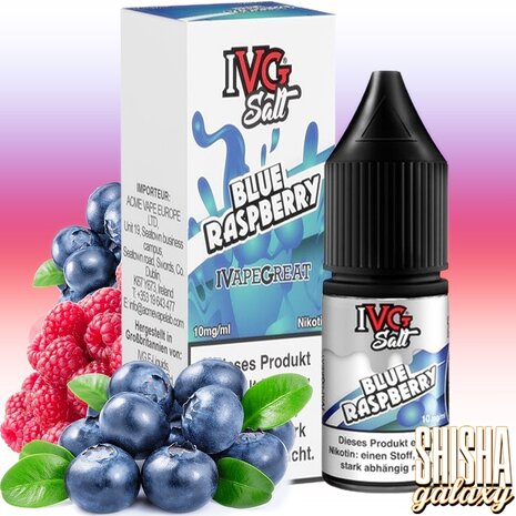IVG IVG Salt - Blue Raspberry - E-Liquid - Nikotin 10 mg/ml IVG IVG Salt - Blue Raspberry - E-Liquid - Nikotin 10 mg/ml