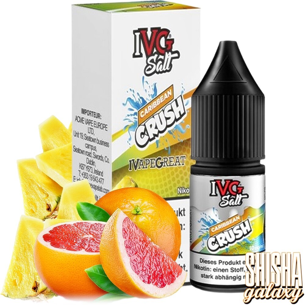 IVG IVG Salt - Caribbean Crush - E-Liquid - Nikotin 10 mg/ml IVG IVG Salt - Caribbean Crush - E-Liquid - Nikotin 10 mg/ml