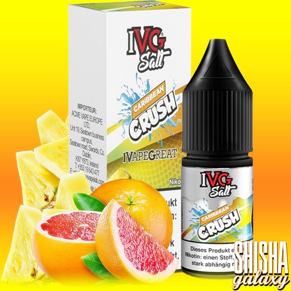IVG IVG Salt - Caribbean Crush - E-Liquid - Nikotin 10 mg/ml IVG IVG Salt - Caribbean Crush - E-Liquid - Nikotin 10 mg/ml