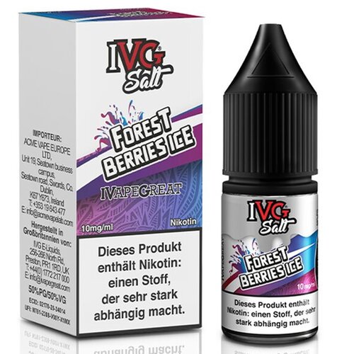 IVG IVG Salt - Forest Berries Ice - Liquid - Nikotin 10 mg/ml