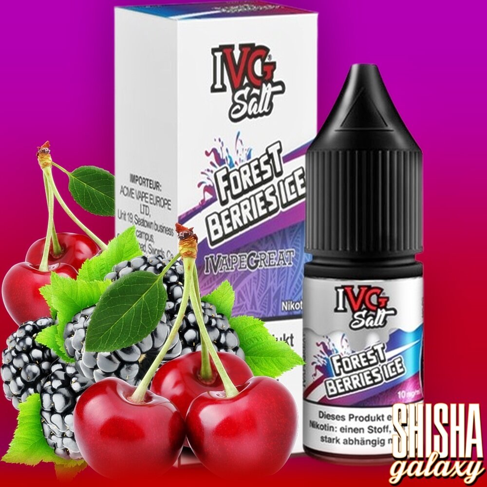 IVG IVG Salt - Forest Berries Ice - E-Liquid - Nikotin 10 mg/ml IVG IVG Salt - Forest Berries Ice - E-Liquid - Nikotin 10 mg/ml