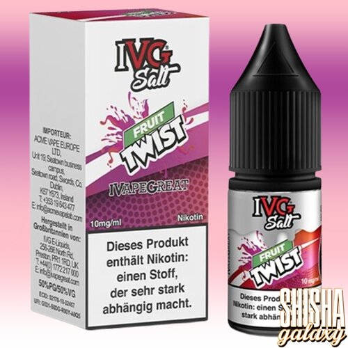 IVG IVG Salt - Fruit Twist - Liquid - Nikotin 10 mg/ml