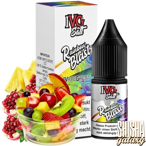 IVG IVG Salt - Rainbow Blast - E-Liquid - Nikotin 10 mg/ml IVG IVG Salt - Rainbow Blast - E-Liquid - Nikotin 10 mg/ml