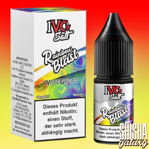 IVG IVG Salt - Rainbow Blast - Liquid - Nikotin 10 mg/ml