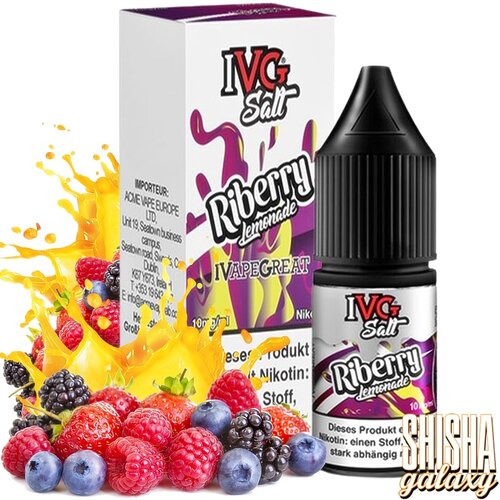 IVG Riberry Lemonade - Liquid - Nikotin 10 mg/ml