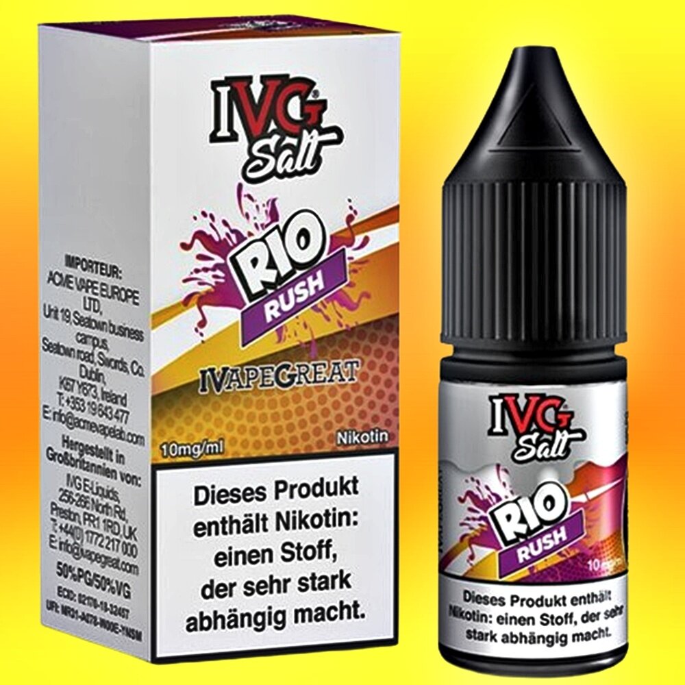 IVG IVG Salt - Rio Rush - E-Liquid - Nikotin 10 mg/ml
