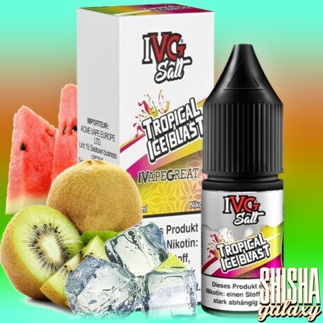 IVG IVG Salt - Tropical Ice Blast - E-Liquid - Nikotin 10 mg/ml IVG IVG Salt - Tropical Ice Blast - E-Liquid - Nikotin 10 mg/ml